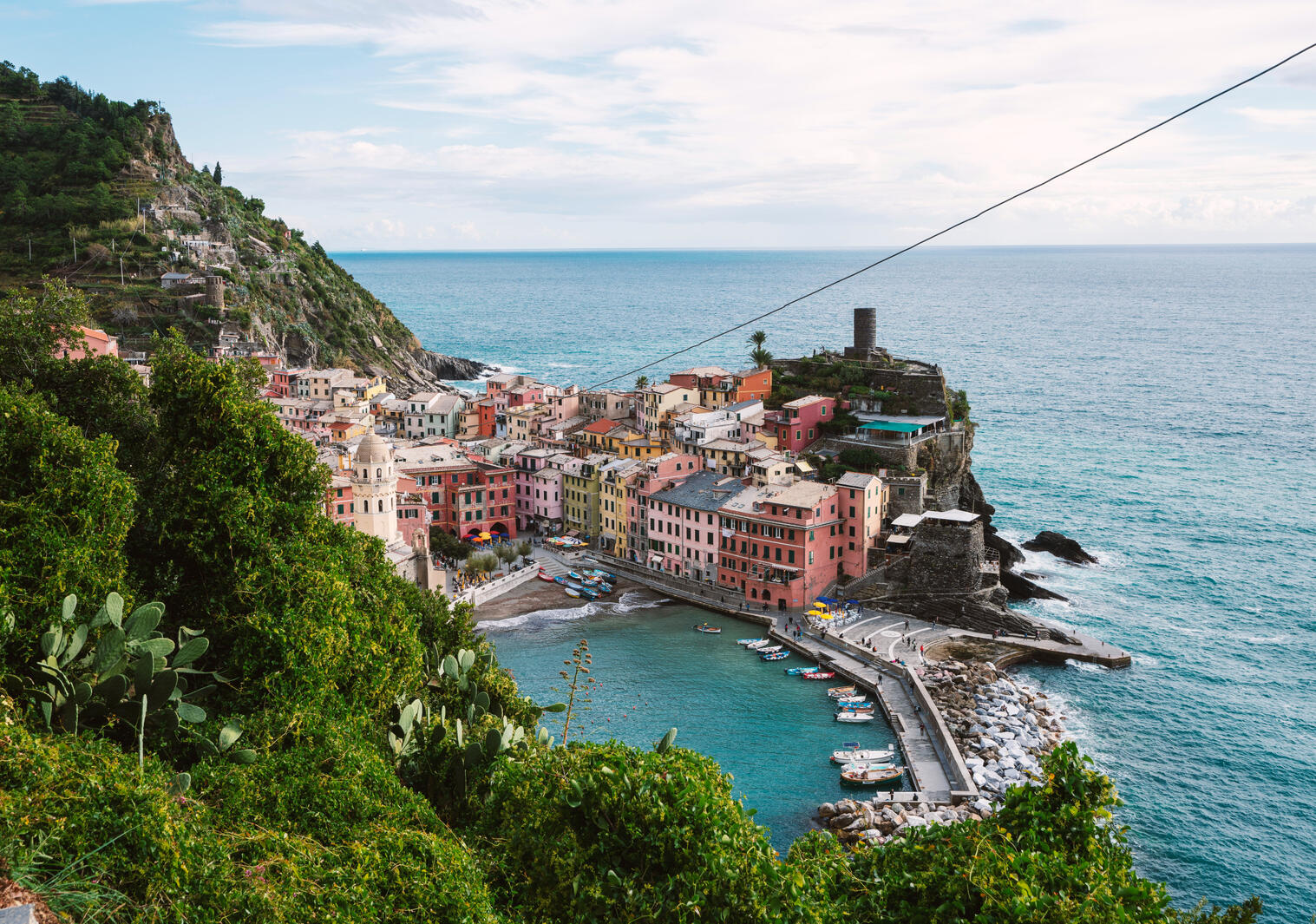 Vernazza, La Spezia, Italy, 2020
